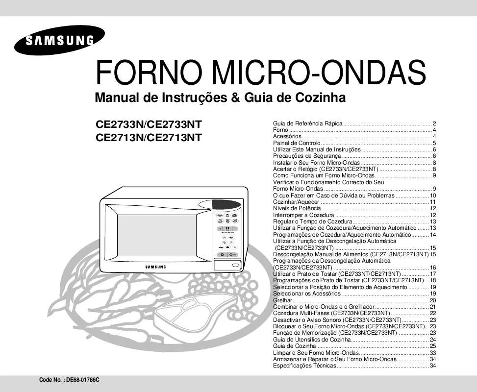 Mode d'emploi SAMSUNG CE2713N