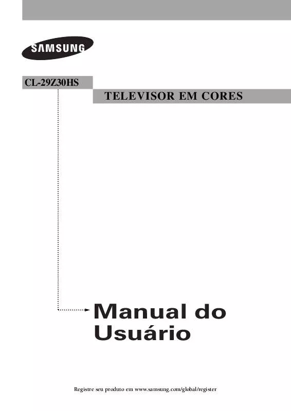 Mode d'emploi SAMSUNG CL-29Z30HS