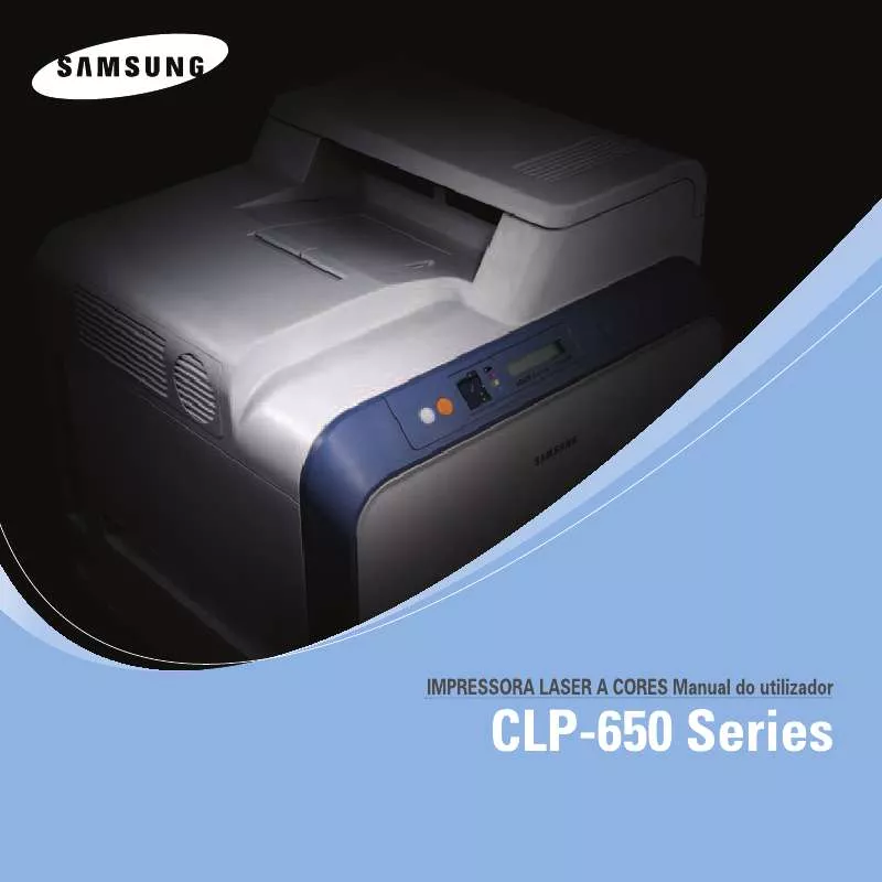 Mode d'emploi SAMSUNG CLP-650-SEE