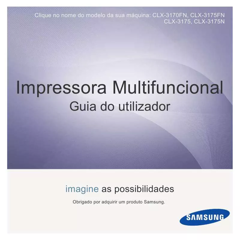 Mode d'emploi SAMSUNG CLX-3175