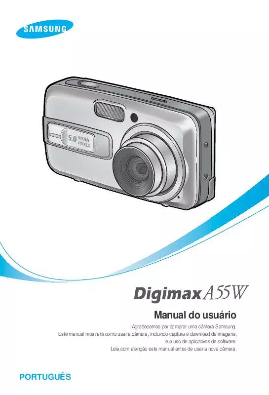 Mode d'emploi SAMSUNG DIGIMAX A55W