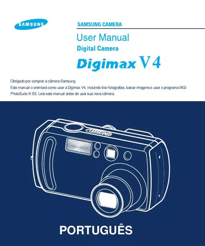 Mode d'emploi SAMSUNG DIGIMAX V4