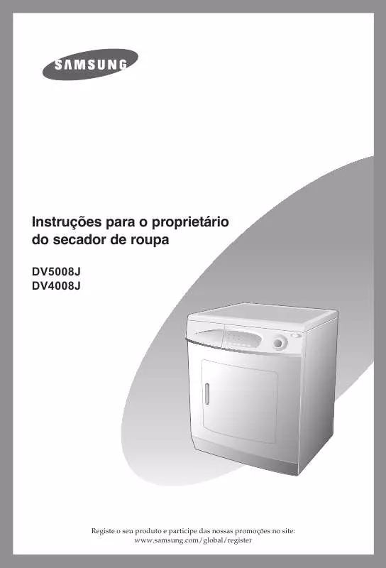 Mode d'emploi SAMSUNG DV5008J