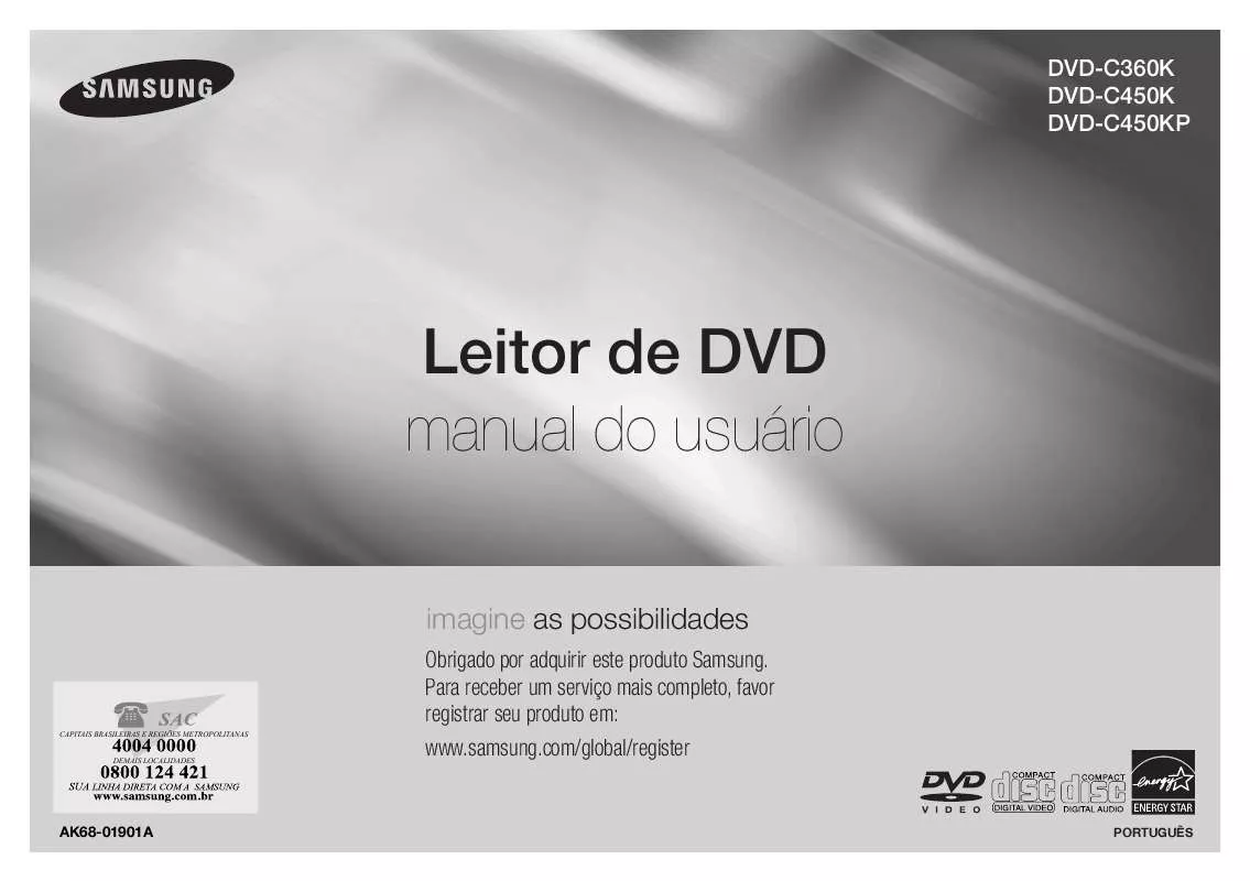 Mode d'emploi SAMSUNG DVD-C360K