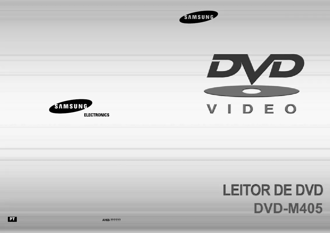 Mode d'emploi SAMSUNG DVD-M405-XEP