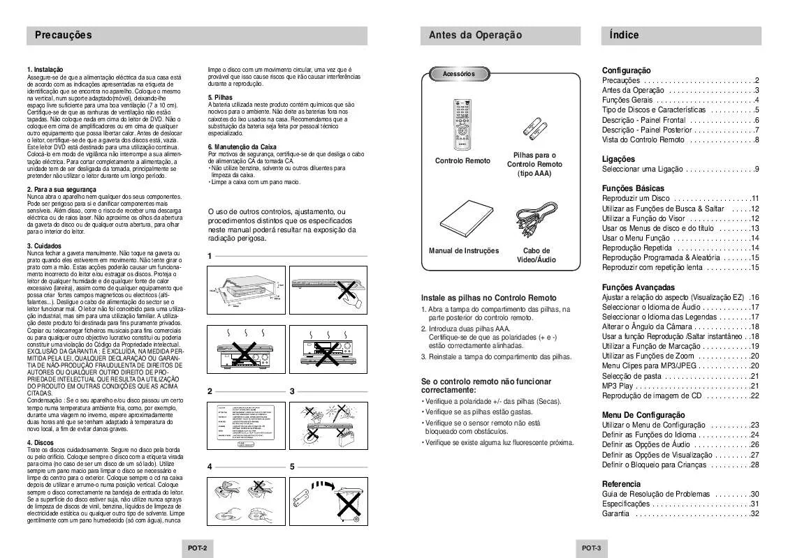 Mode d'emploi SAMSUNG DVD-P142