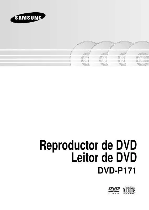 Mode d'emploi SAMSUNG DVD-P171