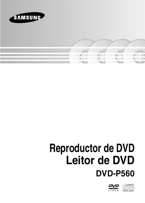 Mode d'emploi SAMSUNG DVD-P560