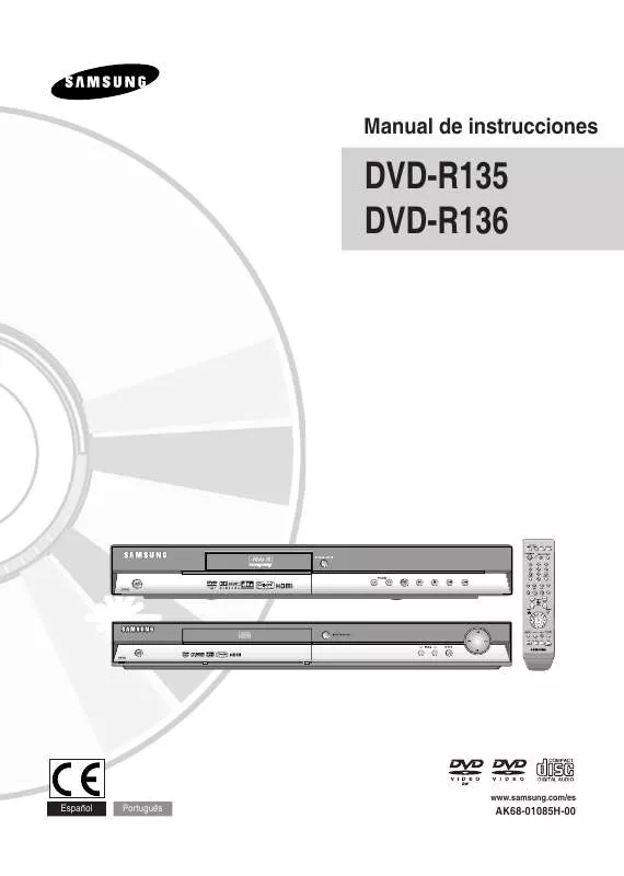 Mode d'emploi SAMSUNG DVD-R135