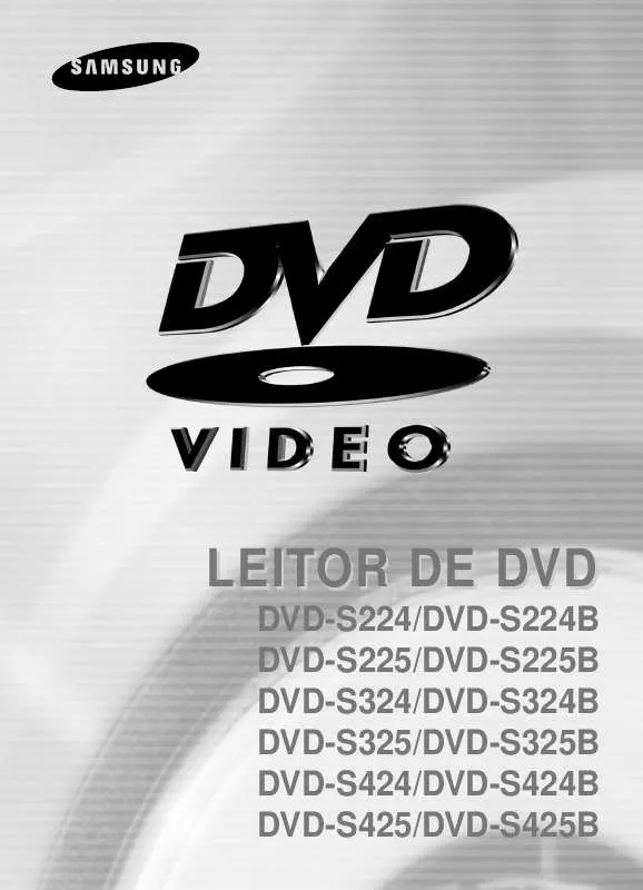 Mode d'emploi SAMSUNG DVD-S224