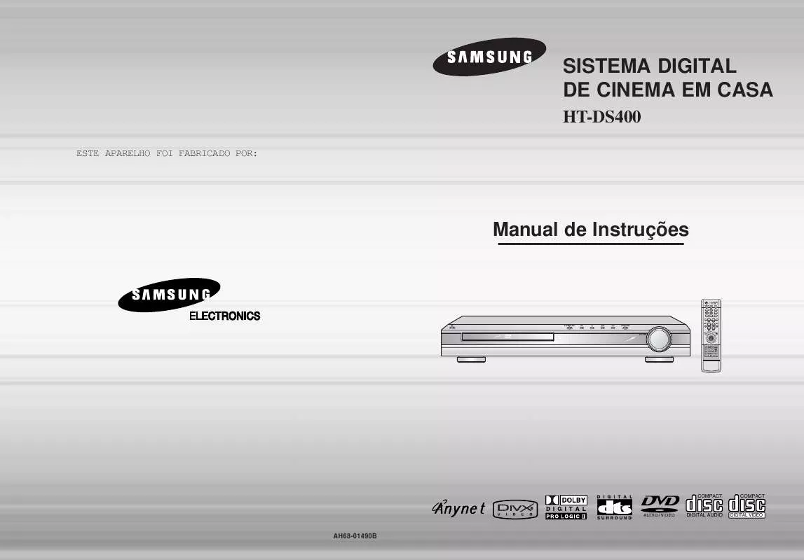 Mode d'emploi SAMSUNG HT-DS400