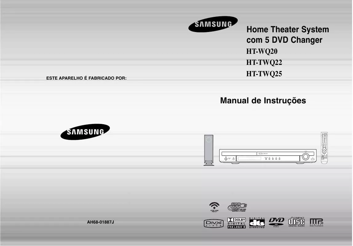 Mode d'emploi SAMSUNG HT-WQ20