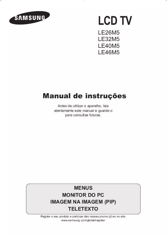 Mode d'emploi SAMSUNG LE26M51B