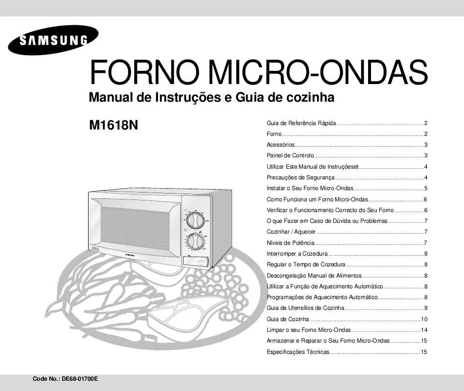 Mode d'emploi SAMSUNG M1618N