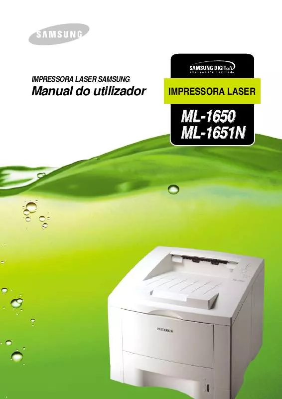 Mode d'emploi SAMSUNG ML-1651N