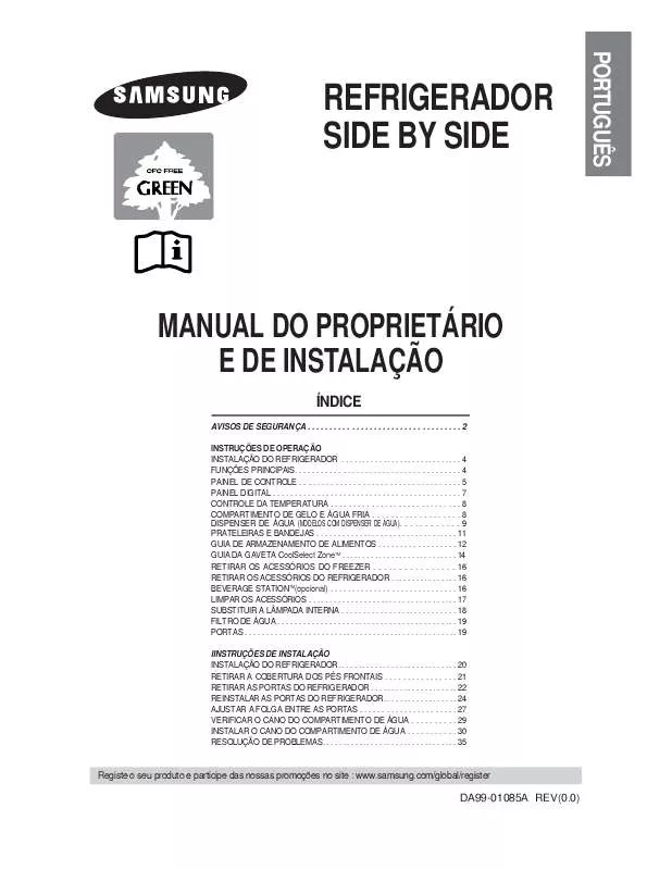 Mode d'emploi SAMSUNG RS21FASM1-XAZ