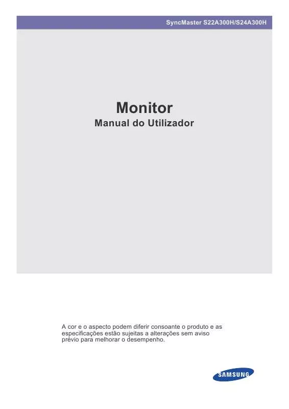 Mode d'emploi SAMSUNG S24A300H