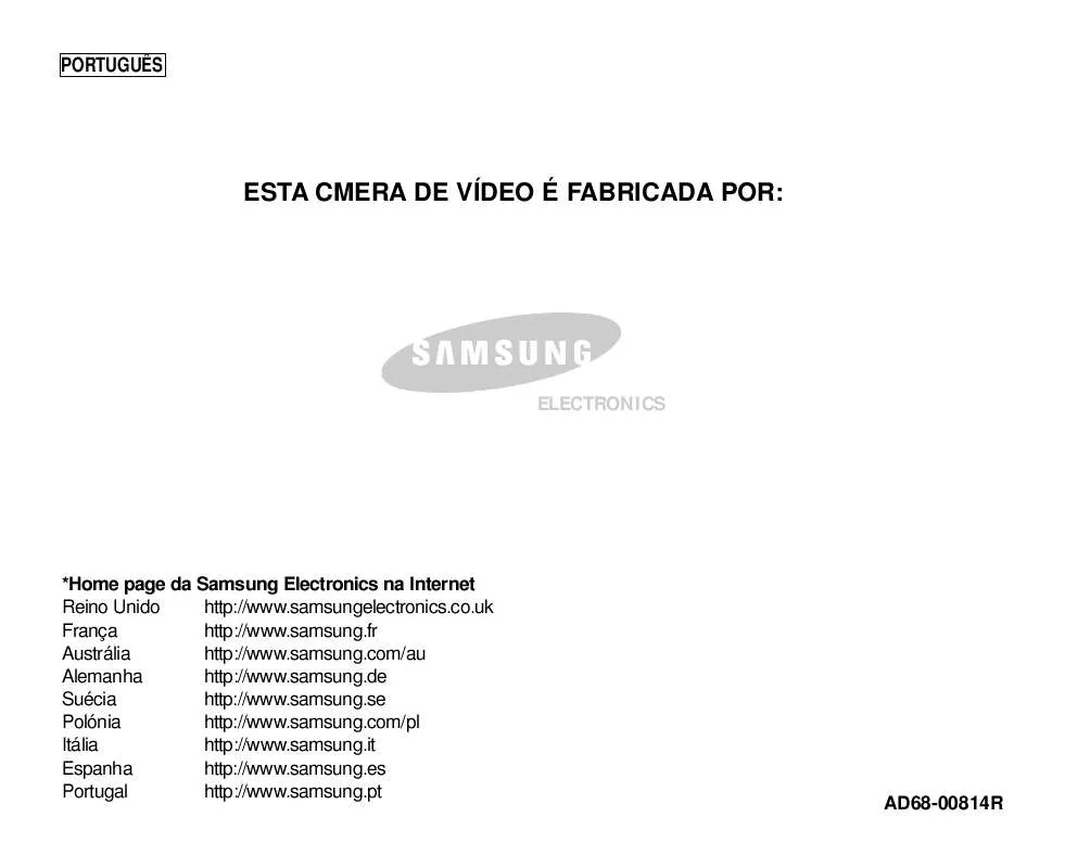 Mode d'emploi SAMSUNG SC-M110S