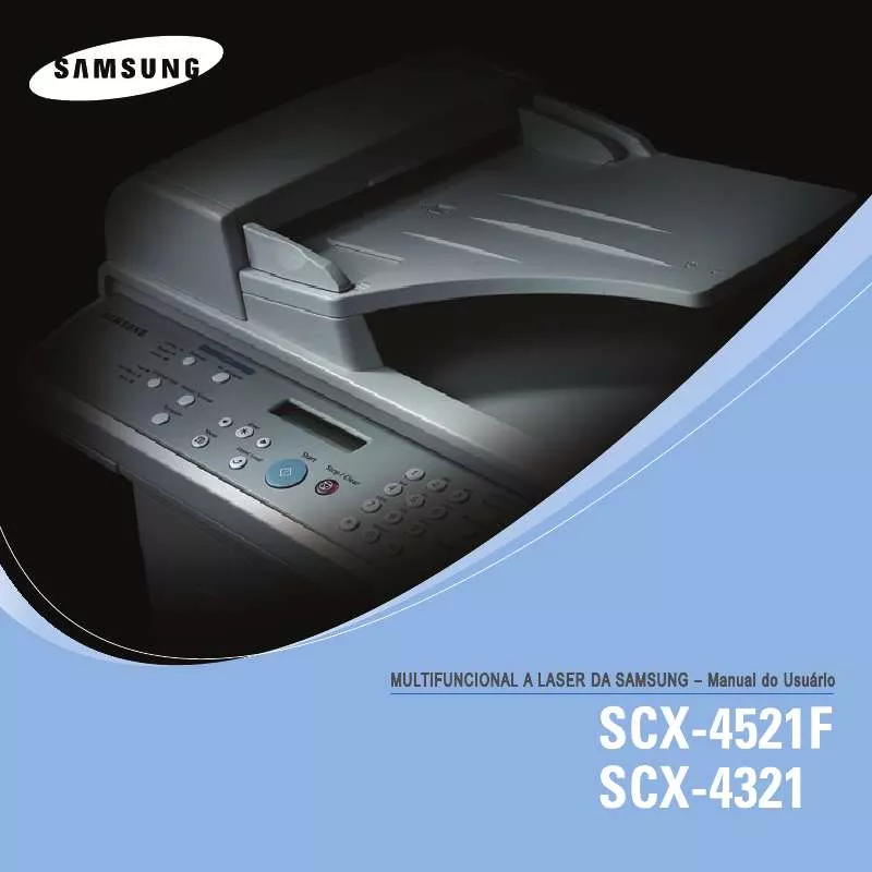 Mode d'emploi SAMSUNG SCX-4521FL