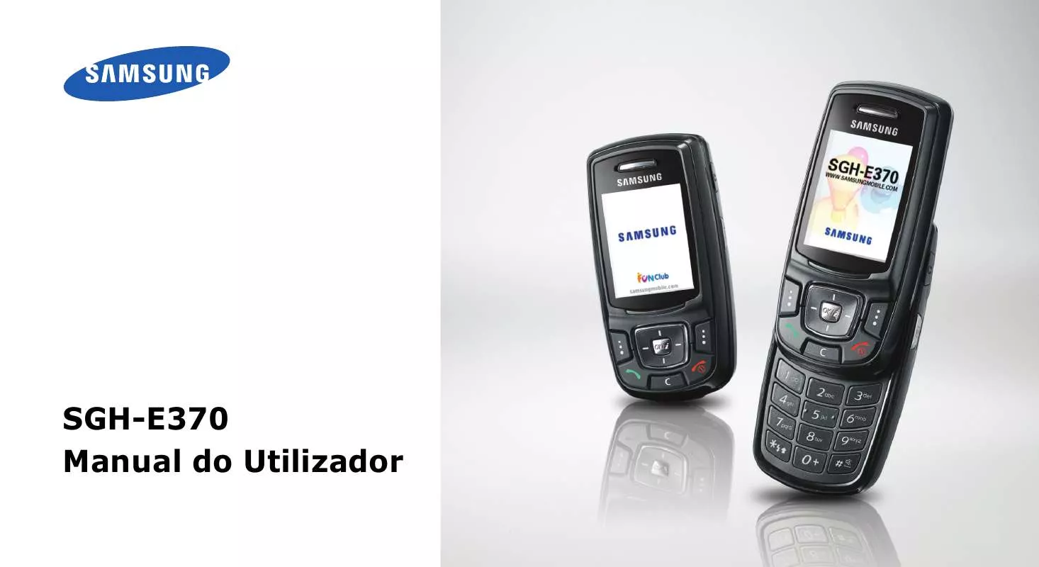 Mode d'emploi SAMSUNG SGH-E370