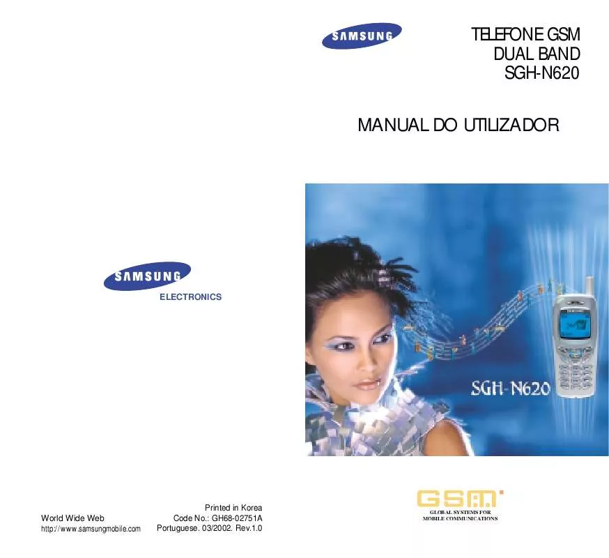 Mode d'emploi SAMSUNG SGH-N620