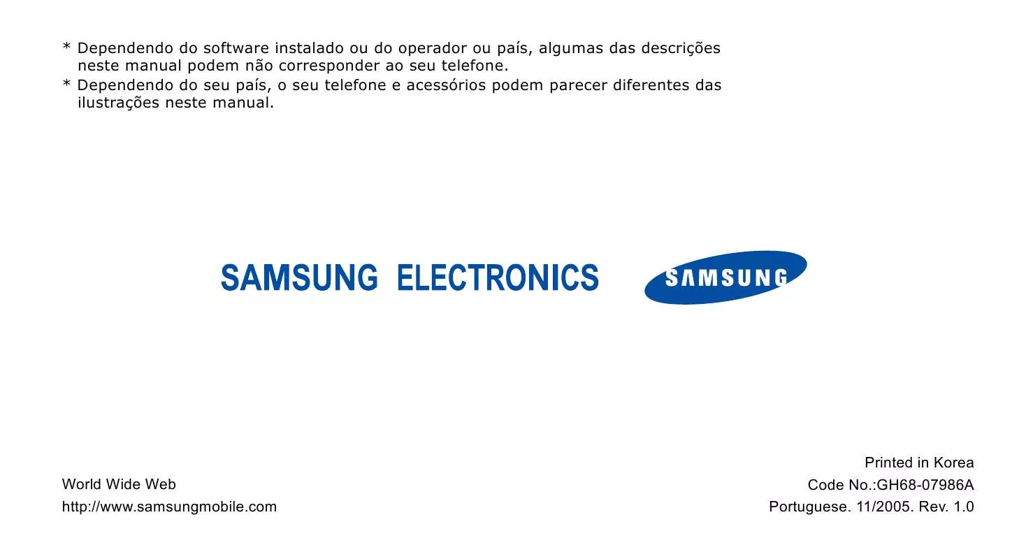 Mode d'emploi SAMSUNG SGH-X660