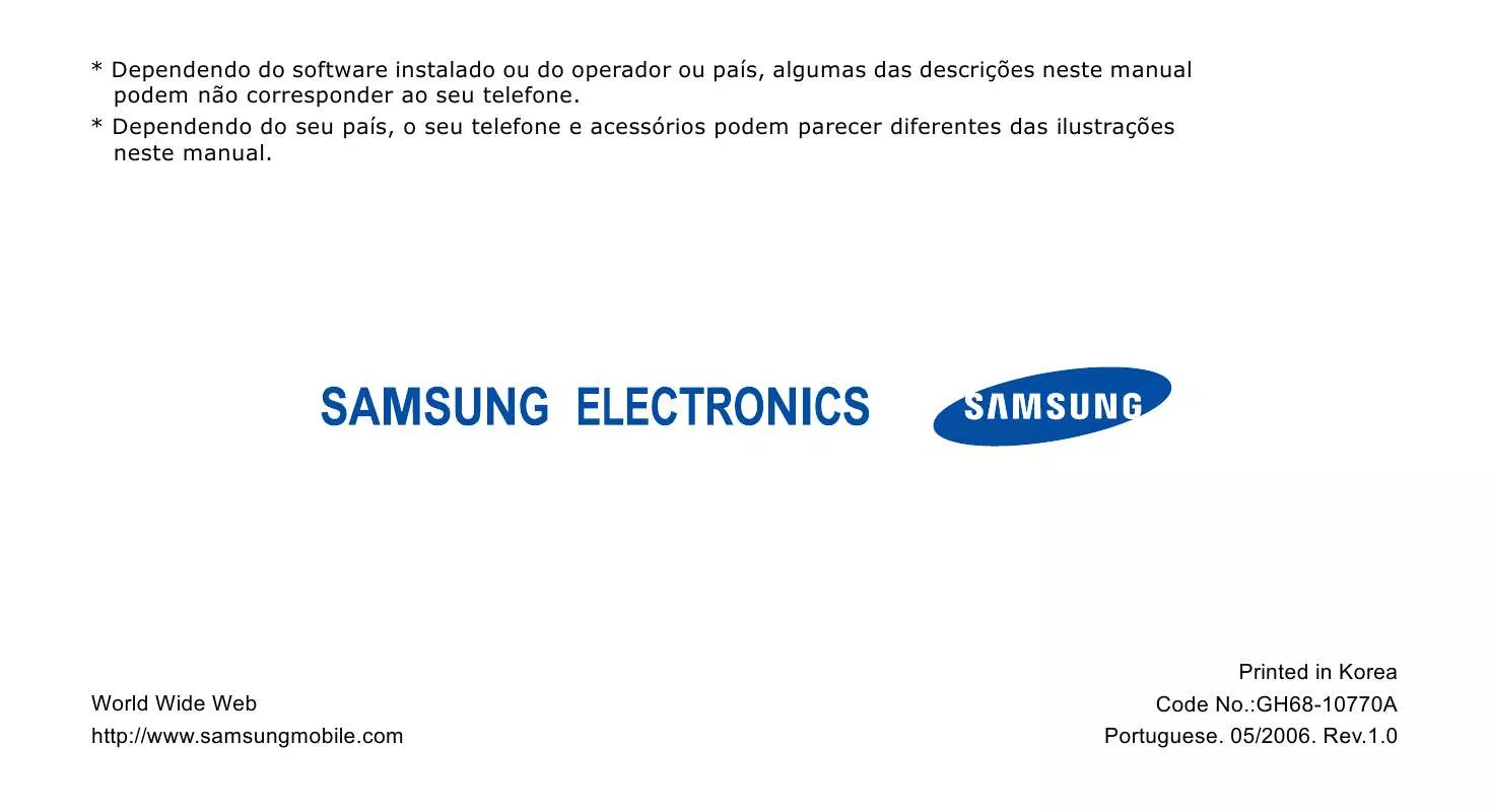 Mode d'emploi SAMSUNG SGH-X680