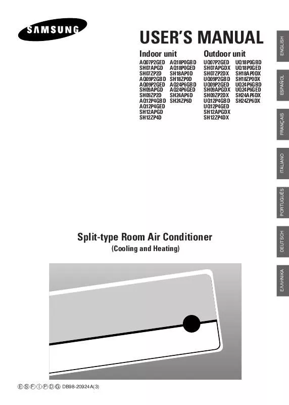 Mode d'emploi SAMSUNG SH-07APGDX