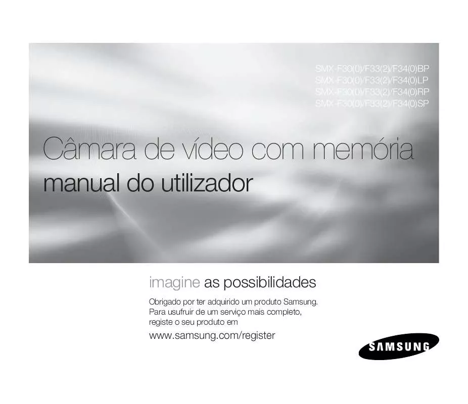 Mode d'emploi SAMSUNG SMX-F300BP