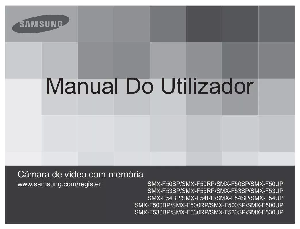 Mode d'emploi SAMSUNG SMX-F53SP