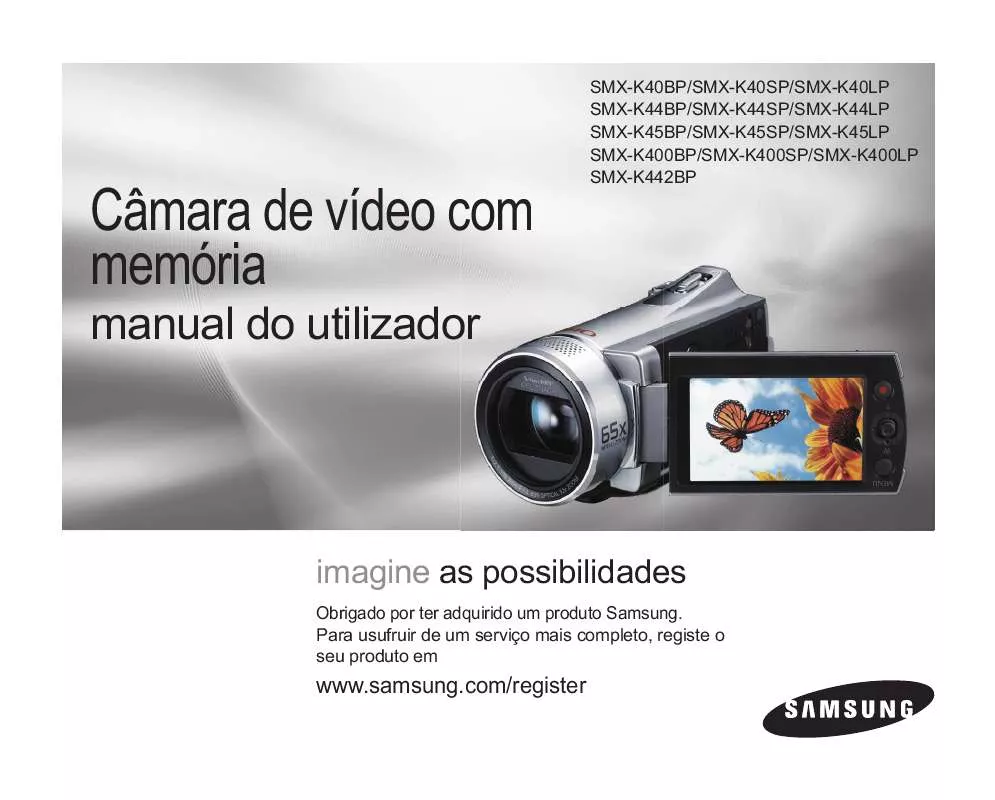 Mode d'emploi SAMSUNG SMX-K400BP