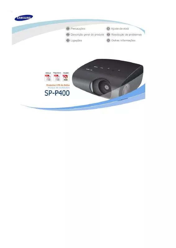 Mode d'emploi SAMSUNG SPP400BX