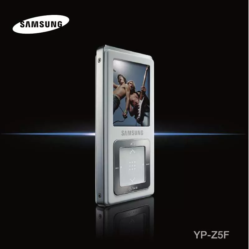 Mode d'emploi SAMSUNG YPZ5FQB-ELS