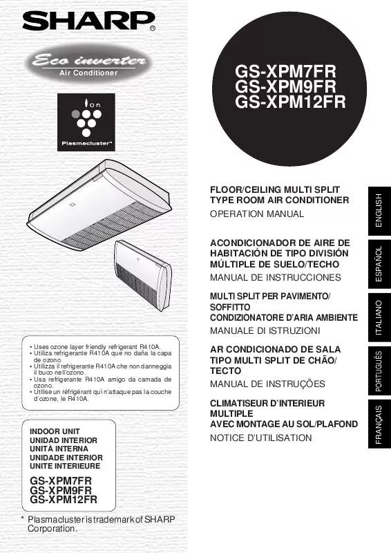 Mode d'emploi SHARP GS-XPM9FR