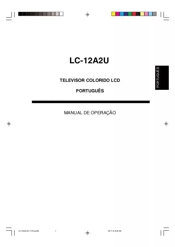 Mode d'emploi SHARP LC-12A2U