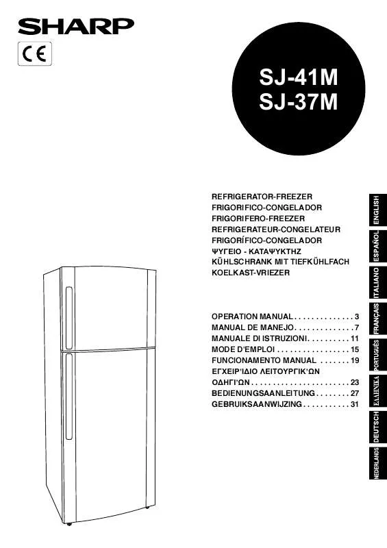 Mode d'emploi SHARP SJ-37/41M