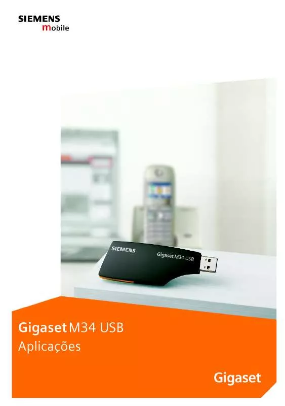 Mode d'emploi SIEMENS GIGASET M34 USB