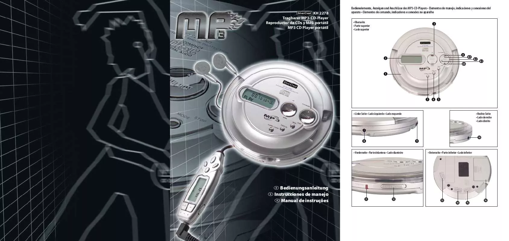 Mode d'emploi SILVERCREST KH 2278