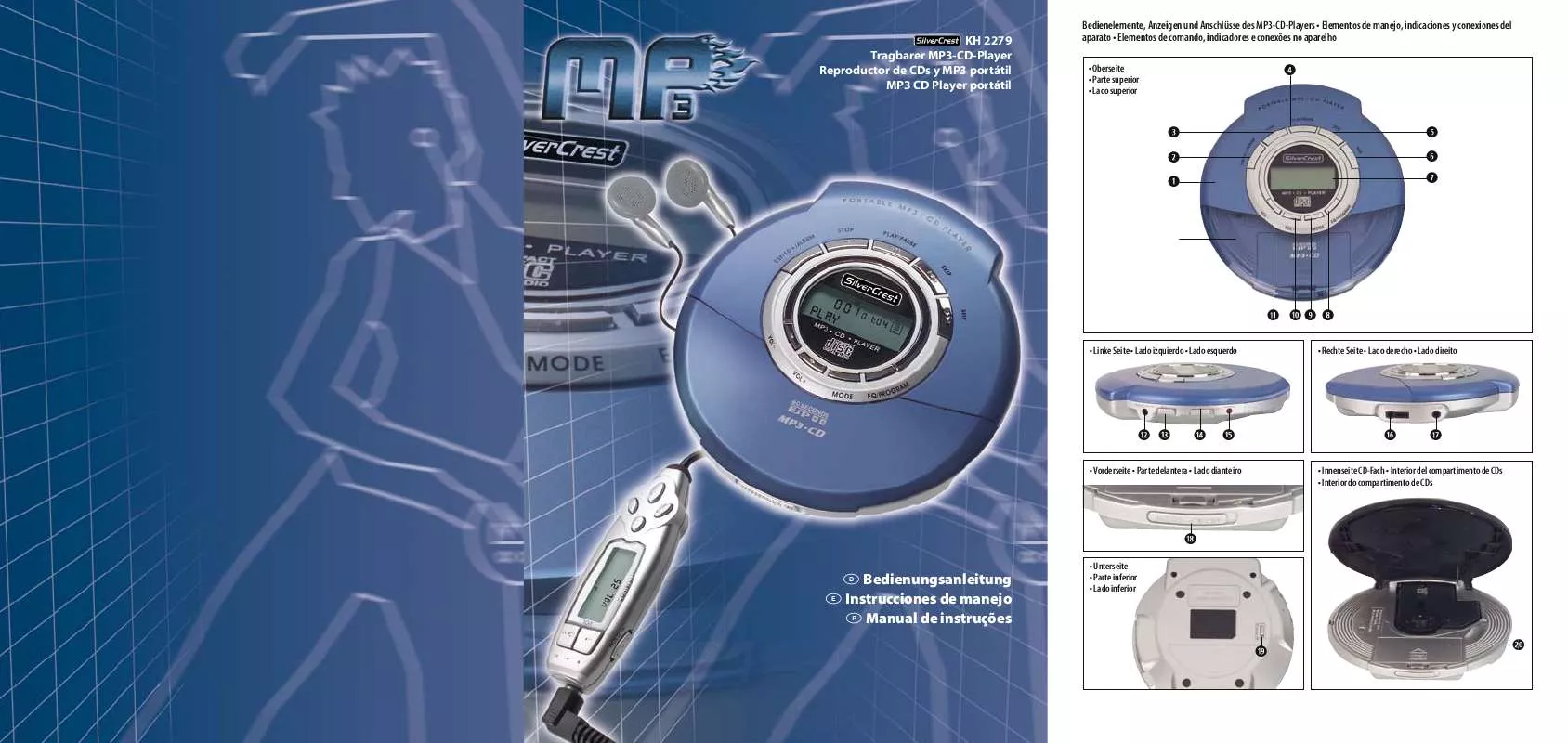 Mode d'emploi SILVERCREST KH 2279