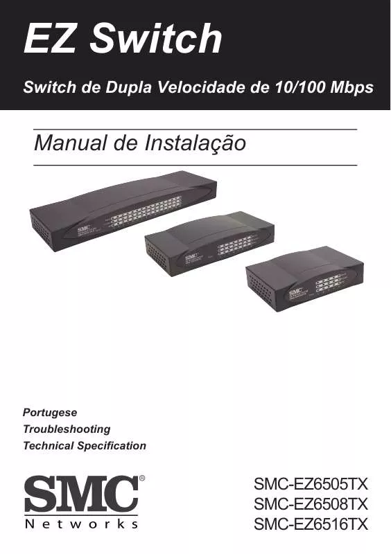 Mode d'emploi SMC EZ6508TX 