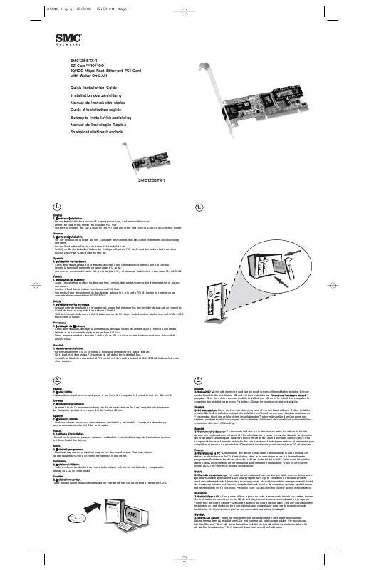 Mode d'emploi SMC 1255TX-1