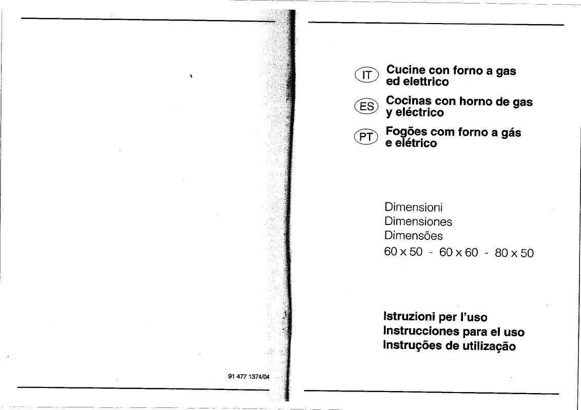 Mode d'emploi SMEG 3C53/1