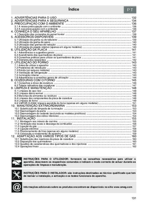 Mode d'emploi SMEG C7GMXI8-1