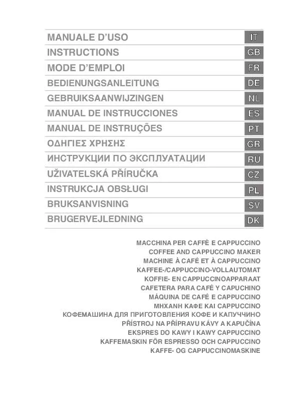 Mode d'emploi SMEG CM845P-9