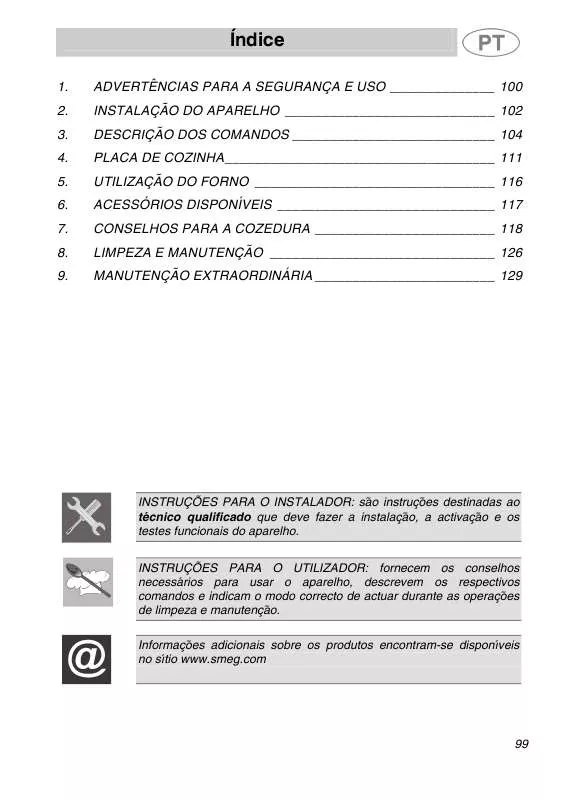 Mode d'emploi SMEG CS19ID-6