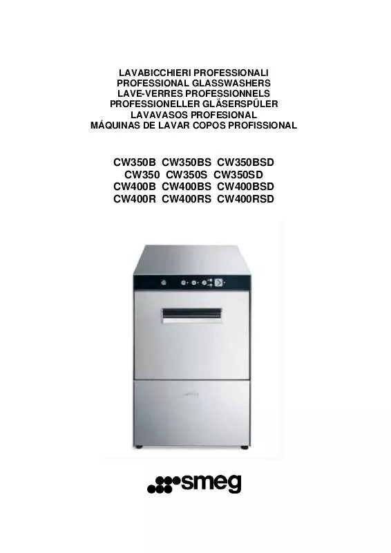 Mode d'emploi SMEG CW400RSD