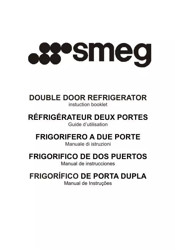 Mode d'emploi SMEG FD239A1