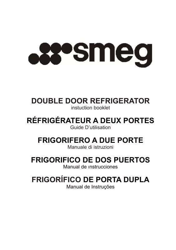 Mode d'emploi SMEG FD268A