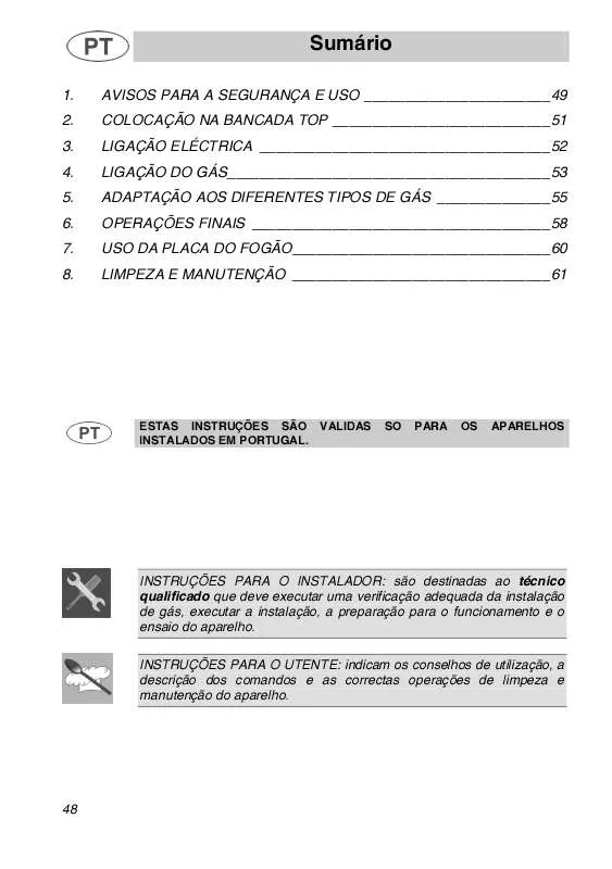 Mode d'emploi SMEG NCT335GEU