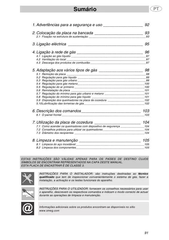 Mode d'emploi SMEG P64